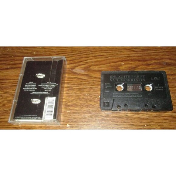 Van Morrison - Enlightenment on cassette (Polygram Records Canada, 1990) - Picture 2 of 4